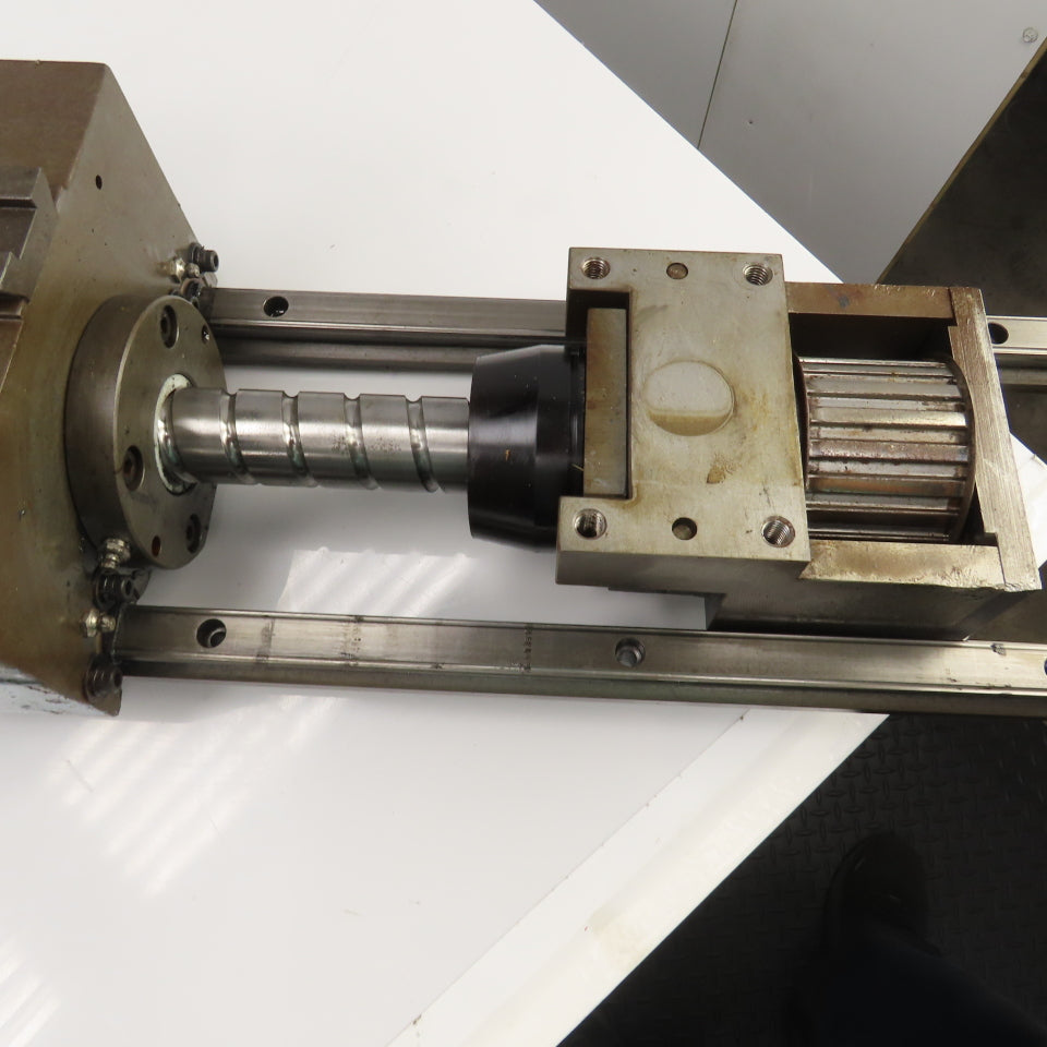 Amada Pega 304040 30 Ton Turret Punch Press Slide For Material Clamping Assembly
