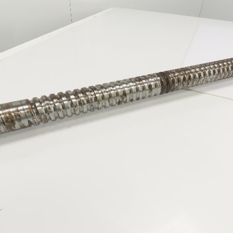 Yamazaki Mazak FH-580/40 Ball Screw & Nut 11mm Pitch 66" OAL 37" Travel 40mm OD