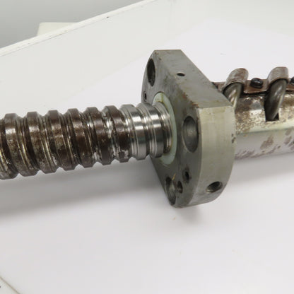 Yamazaki Mazak FH-580/40 Ball Screw & Nut 11mm Pitch 66" OAL 37" Travel 40mm OD