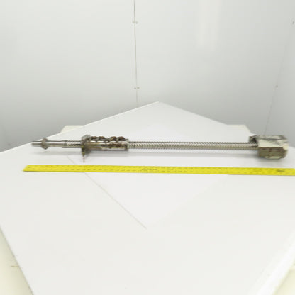 Yamazaki Mazak FH-580/40 Ball Screw & Nut 14mm Pitch 48" OAL 26" Travel 40mm OD