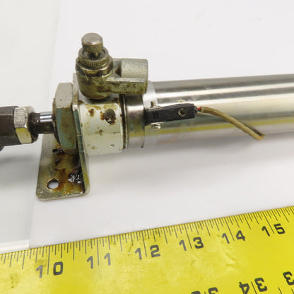 SMC Double Acting Pneumatic Cylinder 19" Stroke 14mm Rod 31mm Bore