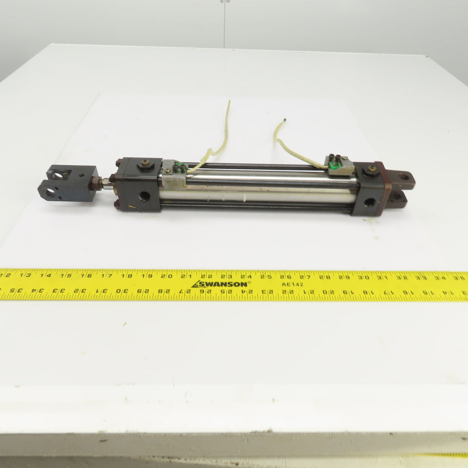 Double Acting Pneumatic Cylinder 9-1/2" Stroke 18mm Rod 36mm Bore