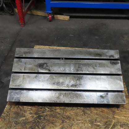 39-1/4" x 20" T-Slot Table Workholding Jig Setup Fixture 1-3/8" T-Slot