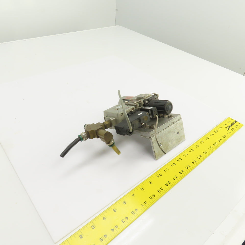 SMC AW30-N03-Z NAV3000-N03-5DZ Pneumatic Soft Start Valve W/Filter 24VDC