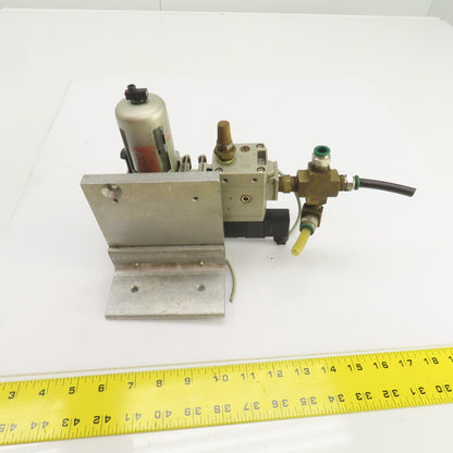 SMC AW30-N03-Z NAV3000-N03-5DZ Pneumatic Soft Start Valve W/Filter 24VDC