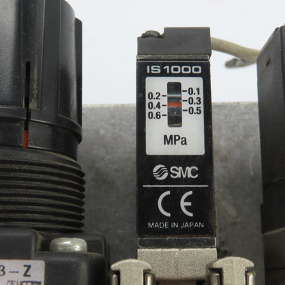 SMC AW30-N03-Z NAV3000-N03-5DZ Pneumatic Soft Start Valve W/Filter 24VDC