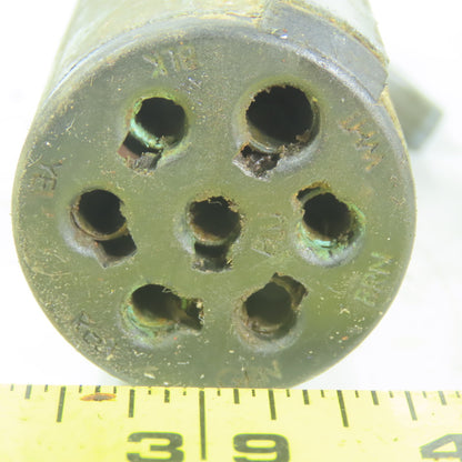 SAE J560b Trailer Plug End 7 Pin Round Grote Lot of 4