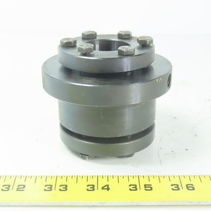 Heavy Duty Steel Shaft Coupling 32mm x 35mm