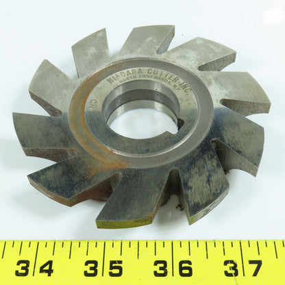 Niagara 1/2" Radius RH Corner Rounding Milling Cutter 4-1/4" OD 1-1/4" Arbor