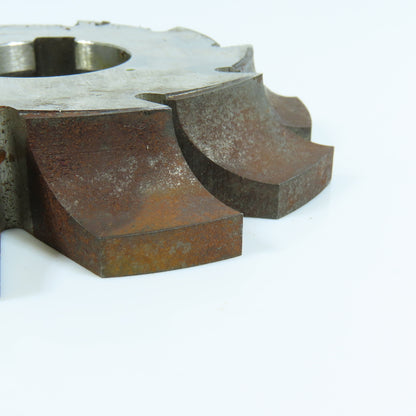 Niagara 1/2" Radius RH Corner Rounding Milling Cutter 4-1/4" OD 1-1/4" Arbor