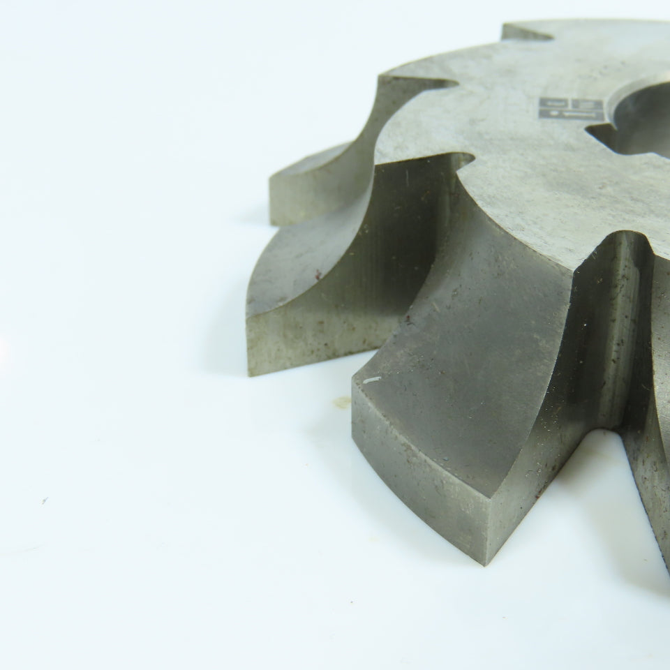 ITW 1/2" Radius Right Hand Corner Rounding Milling Cutter 4-1/4" OD 1-1/4" Arbor
