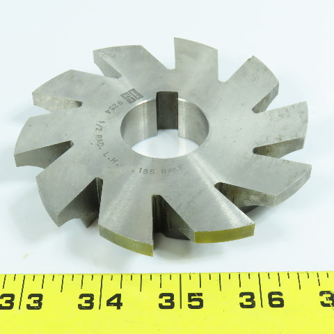 ITW 1/2" Radius Left Hand Corner Rounding Milling Cutter 4-1/4" OD 1-1/4" Arbor