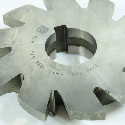 ITW 5/8" Radius Left Hand Corner Rounding Milling Cutter 1-1/4" Arbor Reground