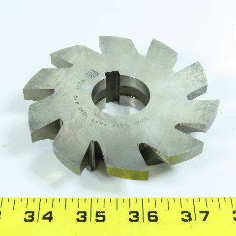 ITW 5/8" Radius Left Hand Corner Rounding Milling Cutter 1-1/4" Arbor Reground