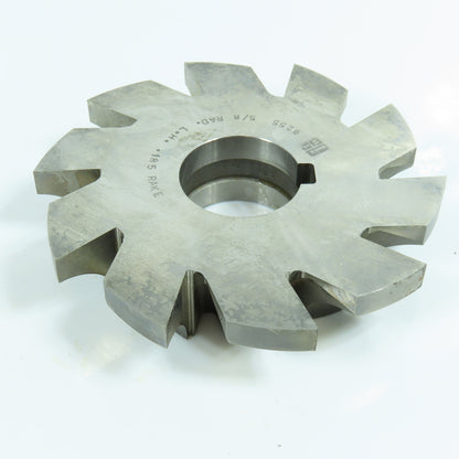 ITW 5/8" Radius Left Hand Corner Rounding Milling Cutter 1-1/4" Arbor Reground