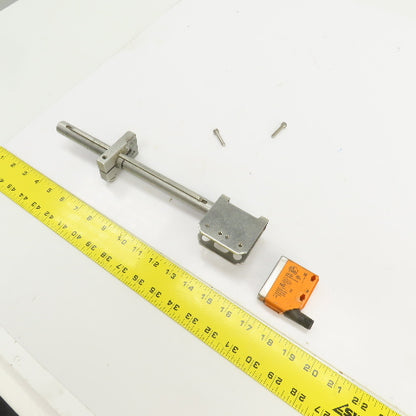IFM O5P201 O5P-HPKG/US100 Retro-Reflective Sensor 10-36VDC W/Adjustable Mount