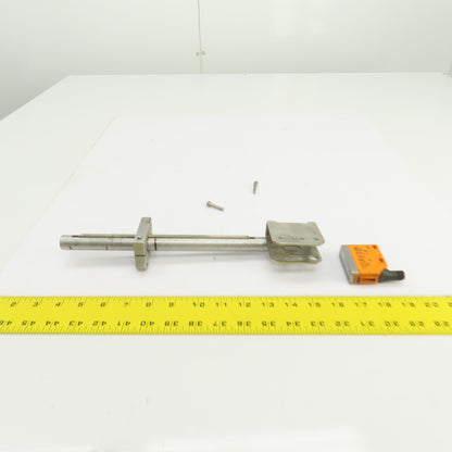 IFM O5P201 O5P-HPKG/US100 Retro-Reflective Sensor 10-36VDC W/Adjustable Mount