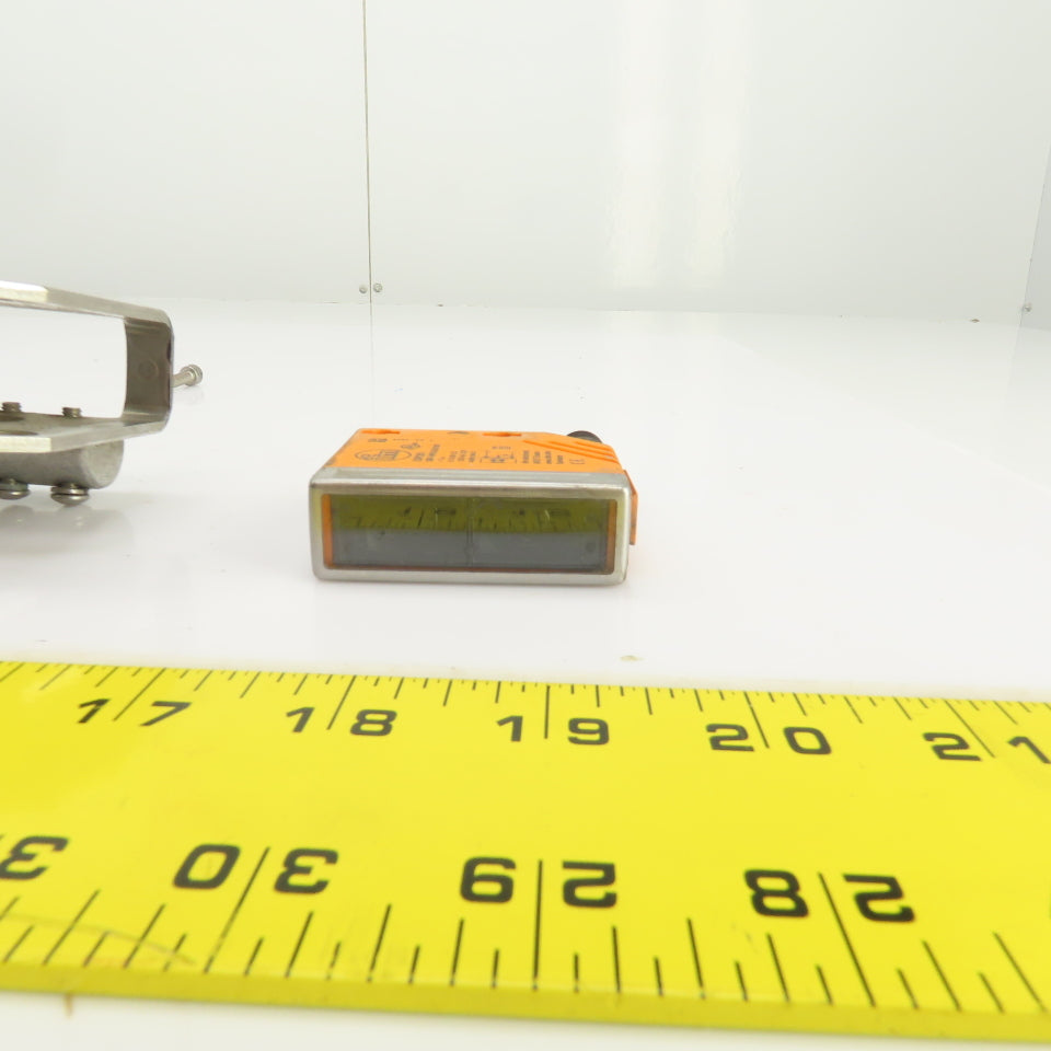 IFM O5P201 O5P-HPKG/US100 Retro-Reflective Sensor 10-36VDC W/Adjustable Mount