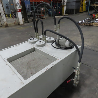 4 Stage Oil Sump Strainer Mobile Reclaim Filtration Unit 1Hp 230/480V 3Ph 175Gal