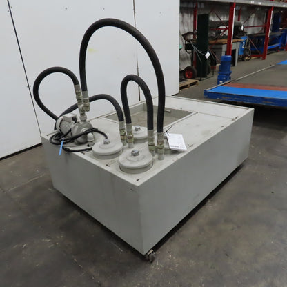 4 Stage Oil Sump Strainer Mobile Reclaim Filtration Unit 1Hp 230/480V 3Ph 175Gal