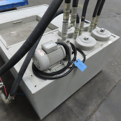4 Stage Oil Sump Strainer Mobile Reclaim Filtration Unit 1Hp 230/480V 3Ph 175Gal