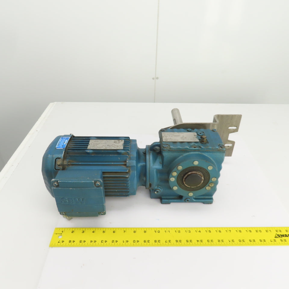 Sew-Eurodrive SA57DRE80M4 47.32 Ratio Left Hand Gear Reducer 1398 Torq 38RPM 3PH