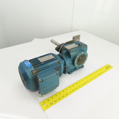 Sew-Eurodrive SA57DRE80M4 47.32 Ratio Left Hand Gear Reducer 1398 Torq 38RPM 3PH