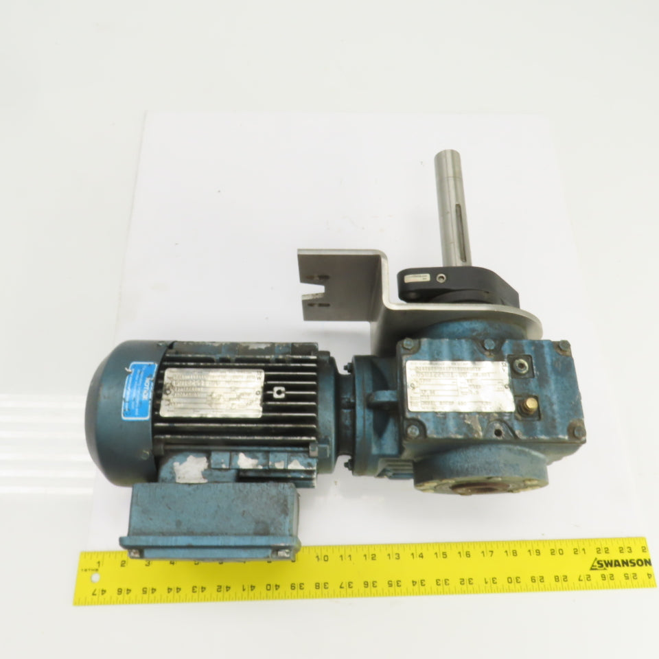 Fleetwood Goldco SA57DT80N 47.32 Ratio Left Hand Gear Reducer 1423Torq 36RPM 3PH