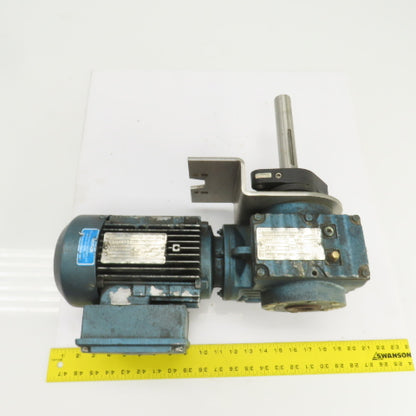 Fleetwood Goldco SA57DT80N 47.32 Ratio Left Hand Gear Reducer 1423Torq 36RPM 3PH