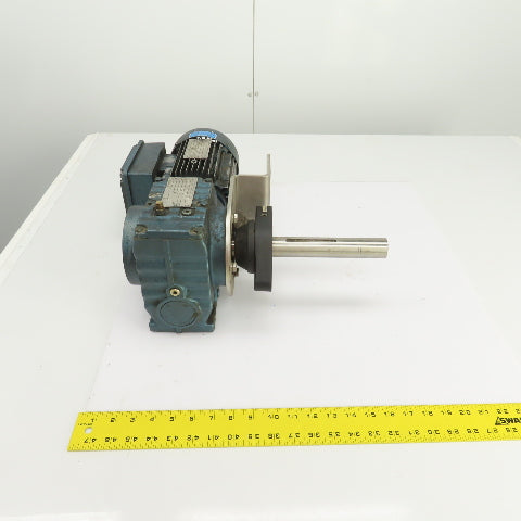 Fleetwood Goldco SA57DT80N 47.32 Ratio Left Hand Gear Reducer 1423Torq 36RPM 3PH