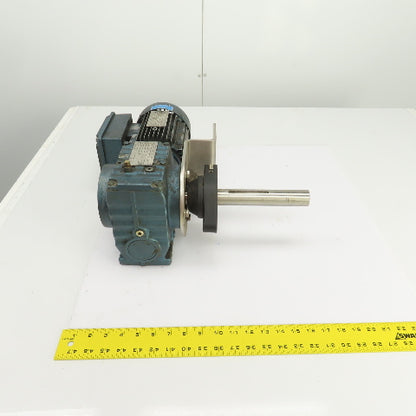 Fleetwood Goldco SA57DT80N 47.32 Ratio Left Hand Gear Reducer 1423Torq 36RPM 3PH