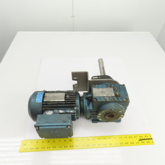Fleetwood Goldco SA57DT80N 47.32 Ratio Left Hand Gear Reducer 1423Torq 36RPM 3PH