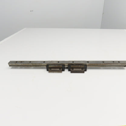 NSK H30 30mm Profile Linear Guide Rail 25-1/2" Long W/ Bearings