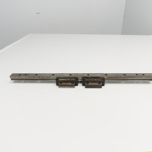 NSK H30 30mm Profile Linear Guide Rail 25-1/2" Long W/ Bearings