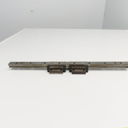NSK H30 30mm Profile Linear Guide Rail 25-1/2" Long W/ Bearings