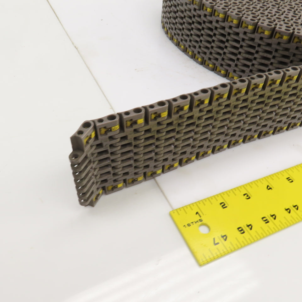 REX 8505/06 3-1/4" Wide x 40' Long Plastic Conveyor Chain Belt