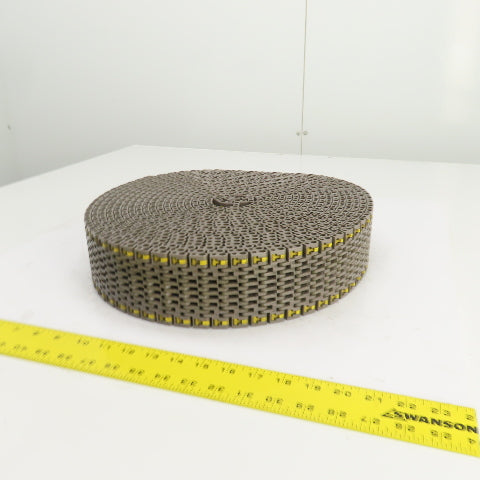 REX 8505/06 3-1/4" Wide x 40' Long Plastic Conveyor Chain Belt