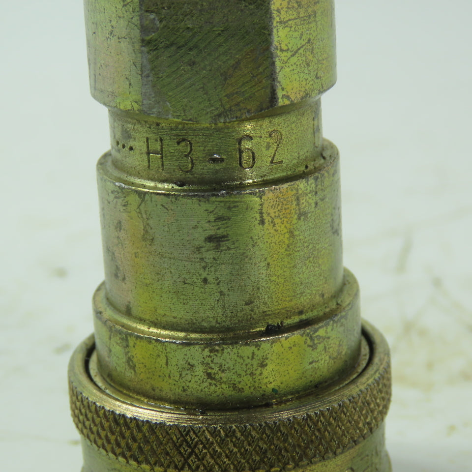 Parker H3-62 Female Hydraulic Quick Connect 3/8" FNPT