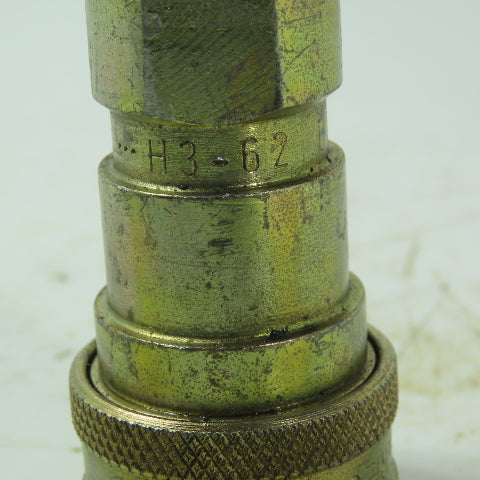 Parker H3-62 Female Hydraulic Quick Connect 3/8" FNPT