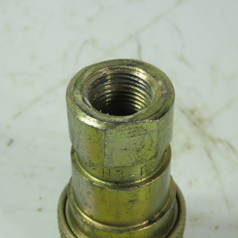 Parker H3-62 Female Hydraulic Quick Connect 3/8" FNPT