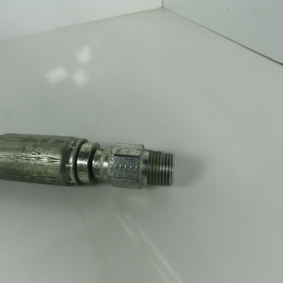 Parker 302/301-8WorldWide 25" Hydraulic Hose Assembly  W/Swivel 3/8" MNPT