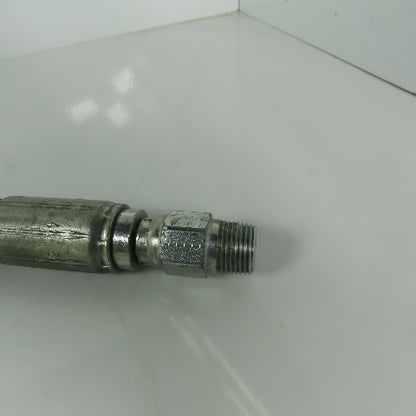 Parker 302/301-8WorldWide 25" Hydraulic Hose Assembly  W/Swivel 3/8" MNPT