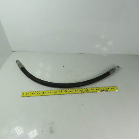 Parker 302/301-8WorldWide 25" Hydraulic Hose Assembly  W/Swivel 3/8" MNPT