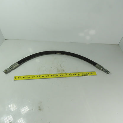 Parker 302/301-8WorldWide 25" Hydraulic Hose Assembly  W/Swivel 3/8" MNPT