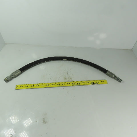 Parker 302/301-8WorldWide 25" Hydraulic Hose Assembly  W/Swivel 3/8" MNPT