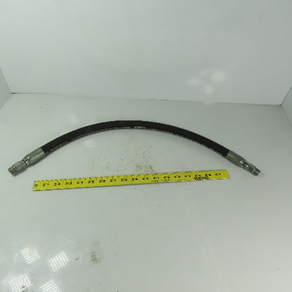 Parker 302/301-8WorldWide 25" Hydraulic Hose Assembly  W/Swivel 3/8" MNPT