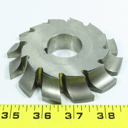 1/2" Radius RH Corner Rounding Milling Cutter 4-1/4" OD 1-1/4" Arbor Reground