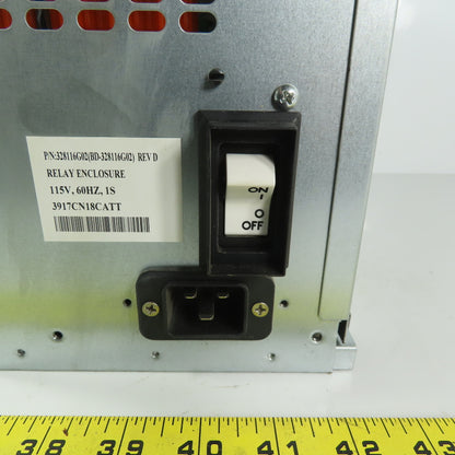 Thermo Fisher Scientific 328116G02 (BD-328116G02) Rev D Relay Enclosure 115V