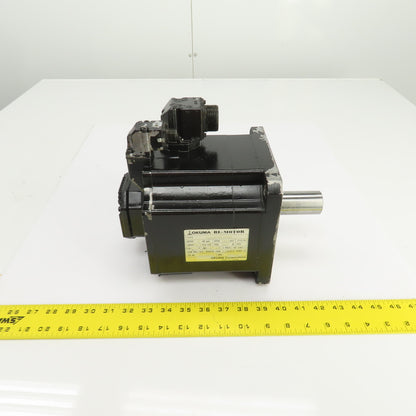 Okuma BL-MC100J30S 3kW AC Servo Motor 3000RPM 133V W/Encoder ER-J-7200D