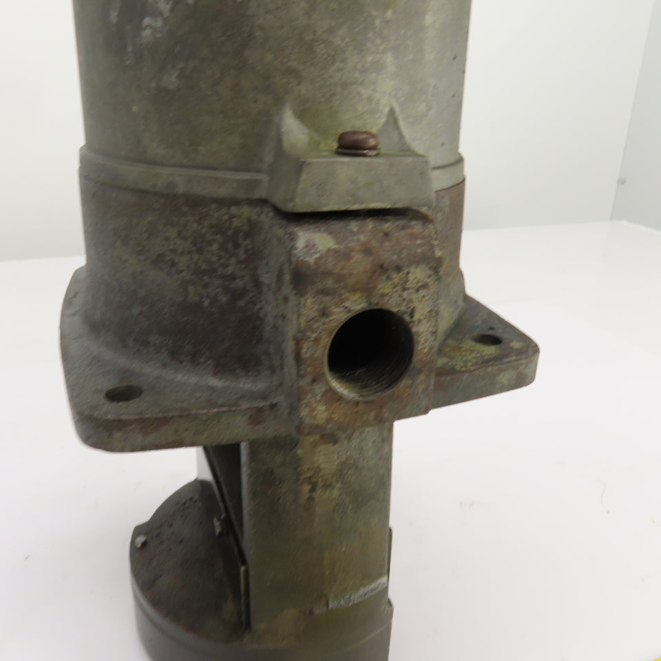 (UNTAGGED) Vertical Coolant Pump 200-208-230V 3PH 4-3/4" Depth 3/4" NPT (Tested)